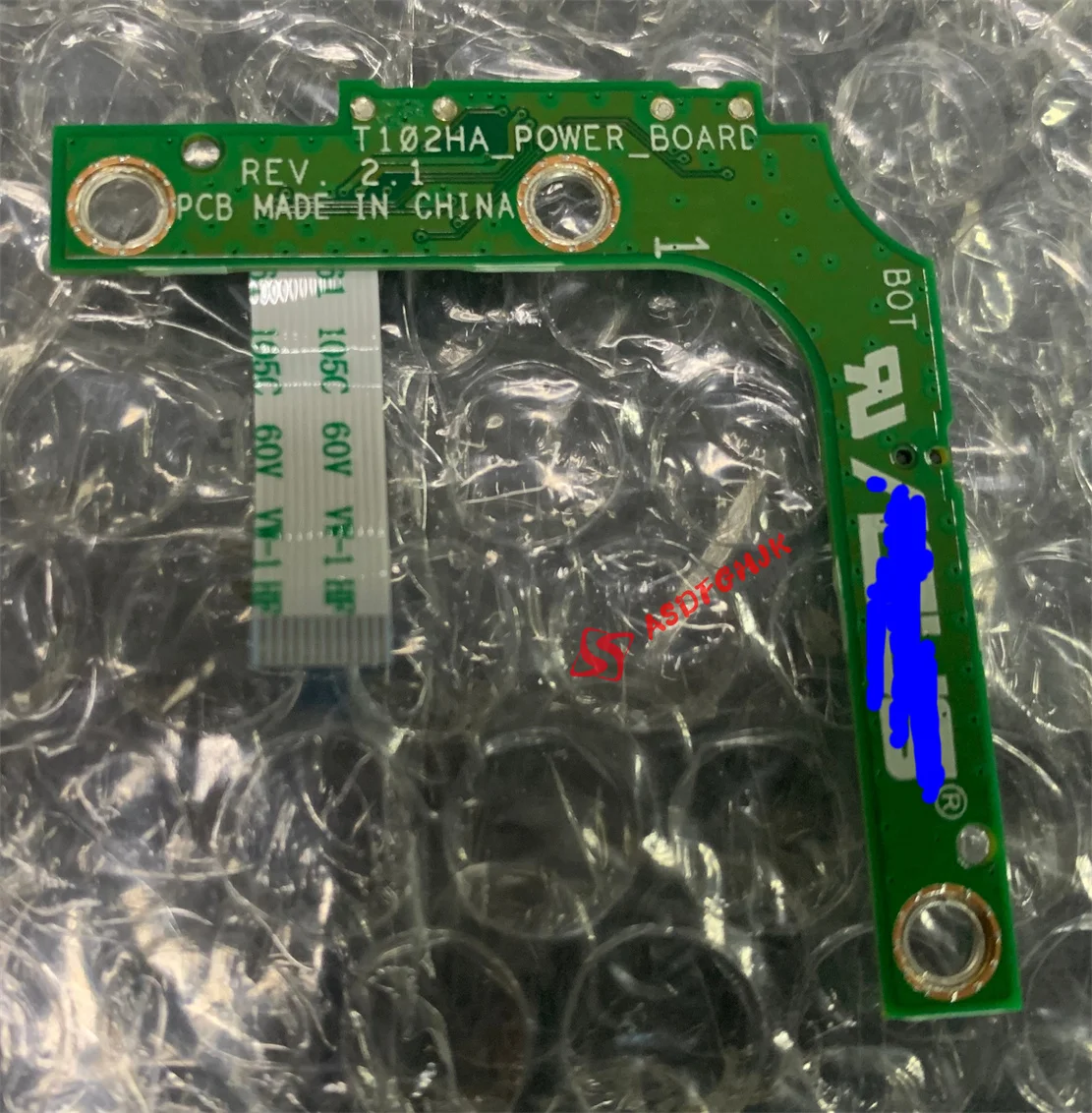 Оригинальная плата переключателя кнопки питания для Asus Transformer MINI T102H T102HA