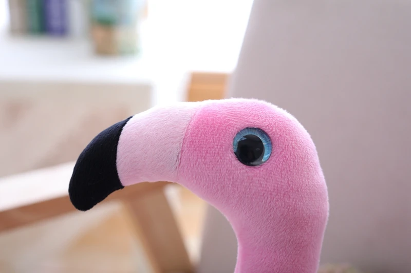 45 см милая плюшевая игрушка в виде фламинго мягкая украшение для дома подарок