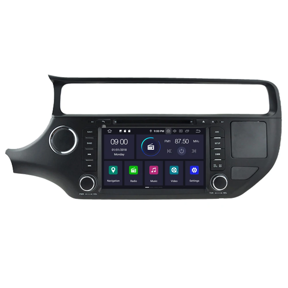 Автомобильный мультимедийный плеер RoverOne для Kia Rio K3 2015 2016 Android 10 Авторадио DVD Радио
