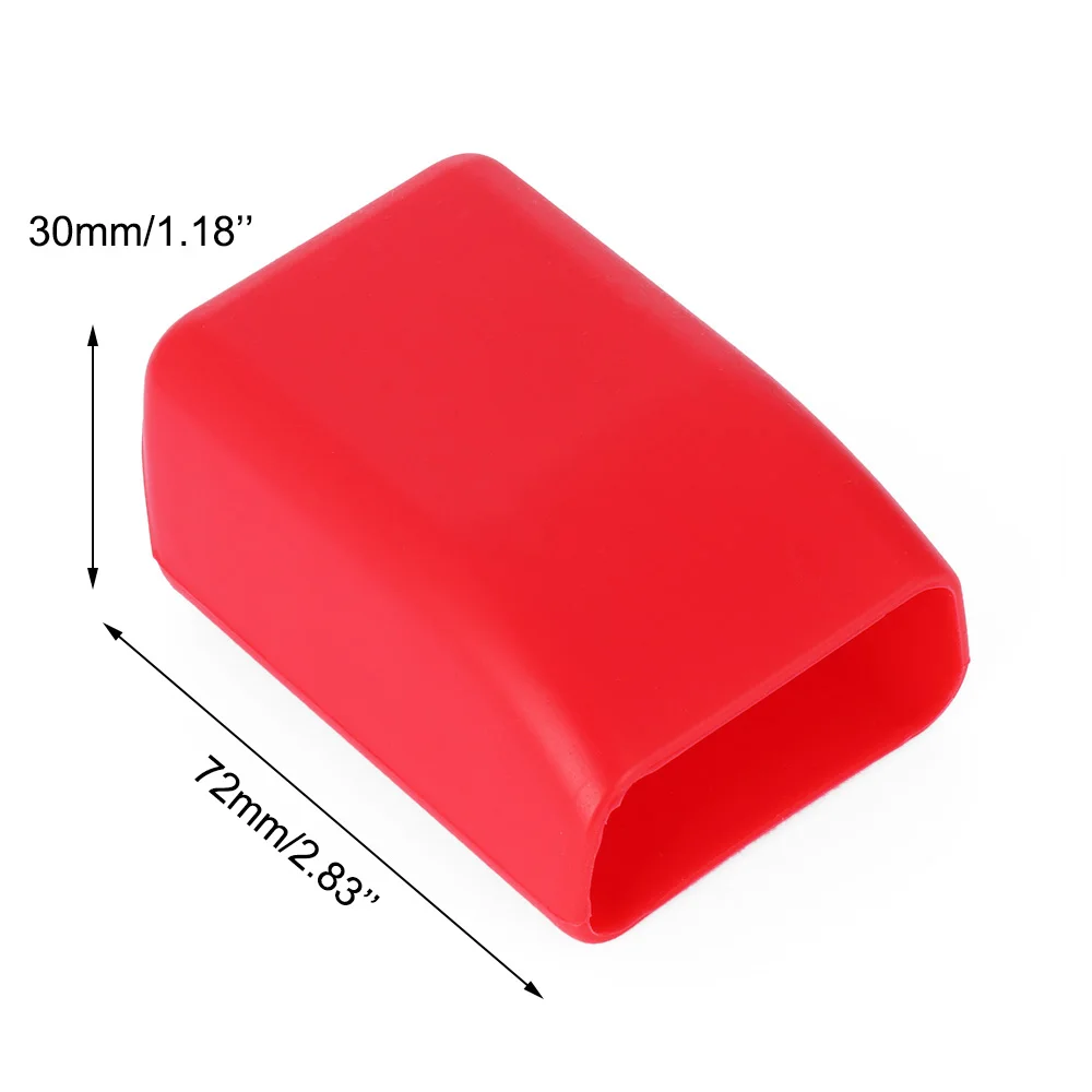 1PC Universal Seat Belt Buckle Cover Silicone Anti-Scratch Cover Collision Avoidance Buckle Clip Protector Interior Saft Tool images - 6