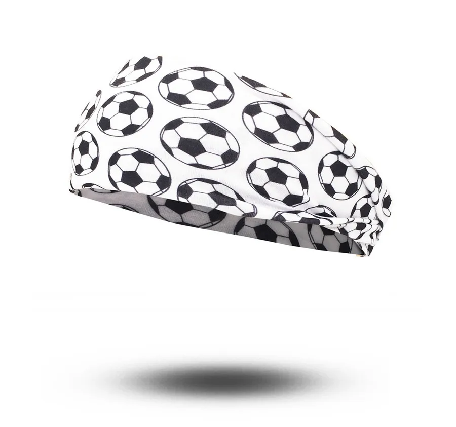 Повязка на голову с супермягким мячом для спорта женские аксессуары волос йоги