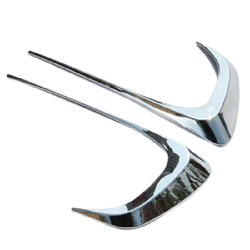 

Car Front Fog Lamp Frame Decoration Cover Trim Exterior Decoration for Citroen Elysee C-Elysee 2014-2016