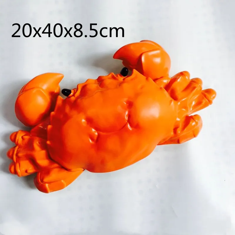 1pcs Simulation Lobster Crab Model Toys Hotel Restaurant Decoration Artificial Foods Props | & Vegetables