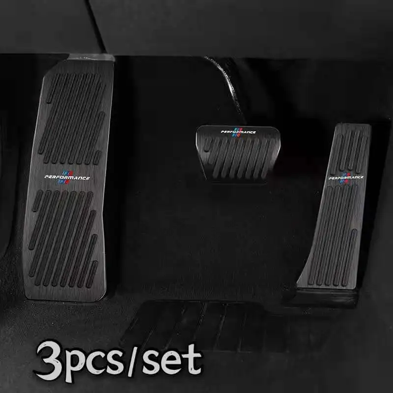 Накладки на педали для BMW X3X5X7 E70 E83 E84 E90 F30 F15 F10 E60 черные 3 шт./компл.|Педали| |