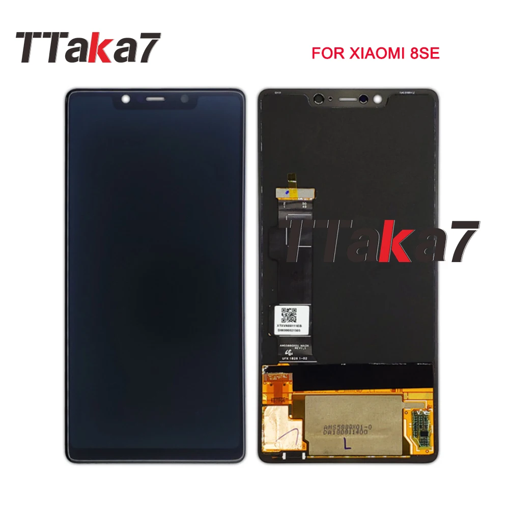 Для Xiaomi 8SE Полный ЖК-дисплей 5 88 дюймов кодирующий преобразователь сенсорного