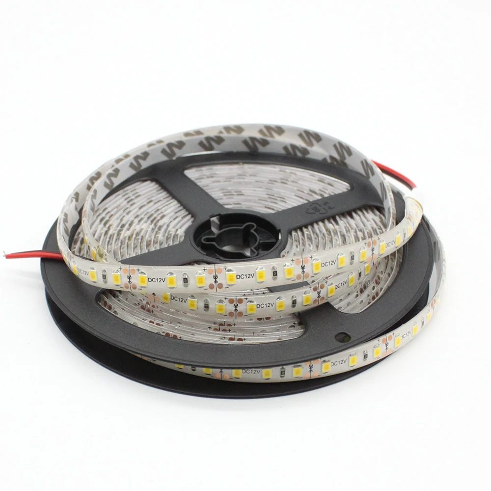 5 м Светодиодная лента 2835 SMD 120 светодиодов/м водонепроницаемая гибкая