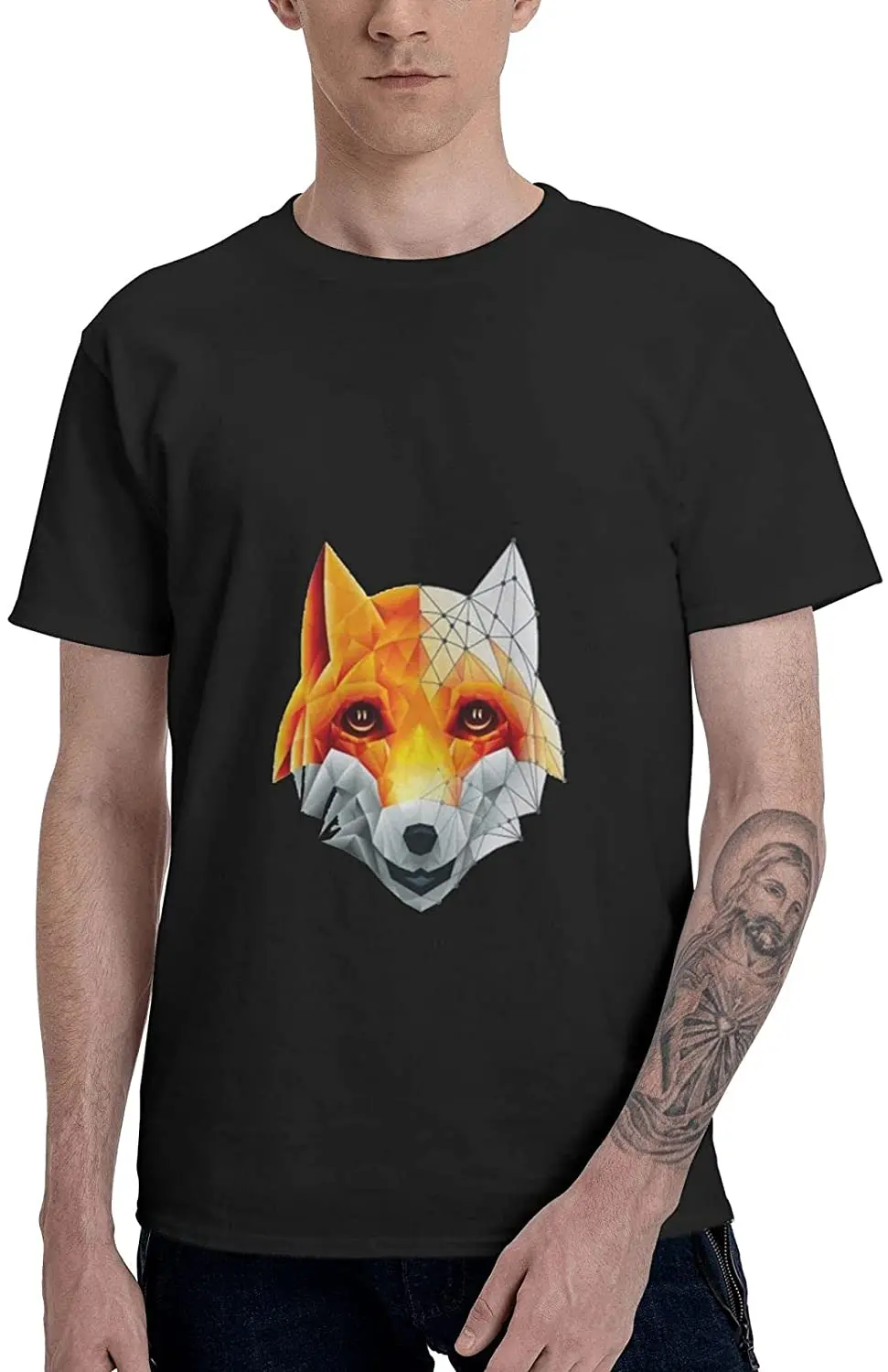 

Men's Round Neck Summer Tees Stylish Short-Sleeved for Running Outdoor Sports