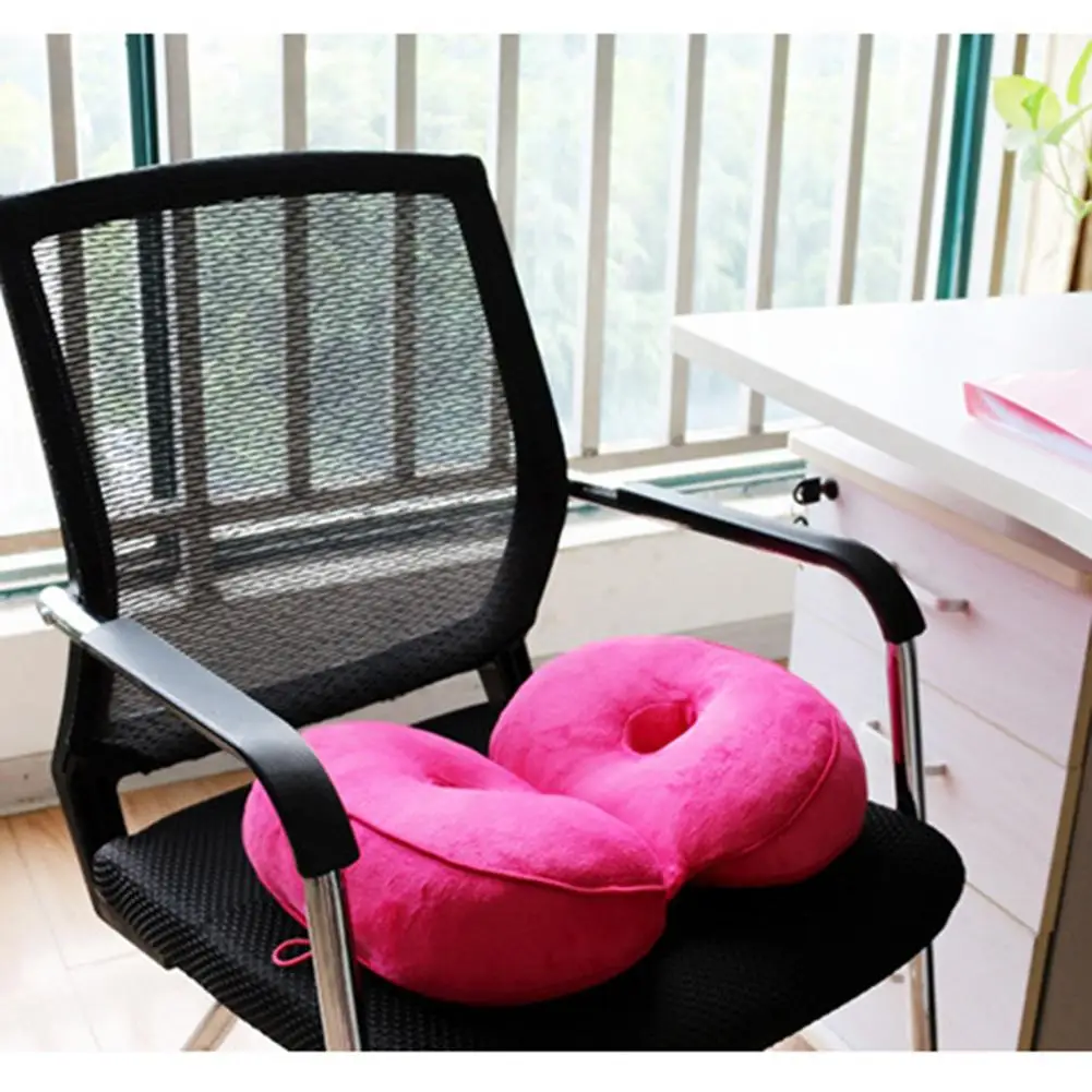 Пена памяти плюшевая Массажная подушка для сиденья Бедра пуш ап Йога