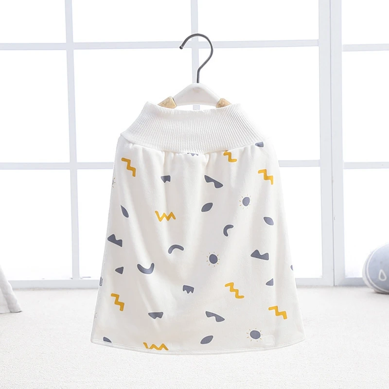 

2 in 1 Comfy Infants Baby Diaper Skirt Toddler Kids Potty Training Nappy Pants Waterproof Absorbent Washable Shorts