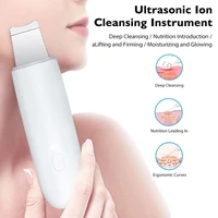 ultrasonic scalpel exfoliating face care tools beauty instrument deep face skin facial cleanser vibrating spatula peeling device