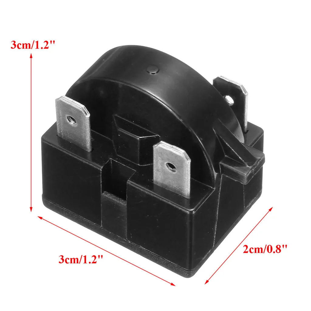 

For-danby-magic-chef-kenmore-refrigerator Qp2-4.7 Start Relay Ptc-3 Pin Professional Accessories Start Relay #p4