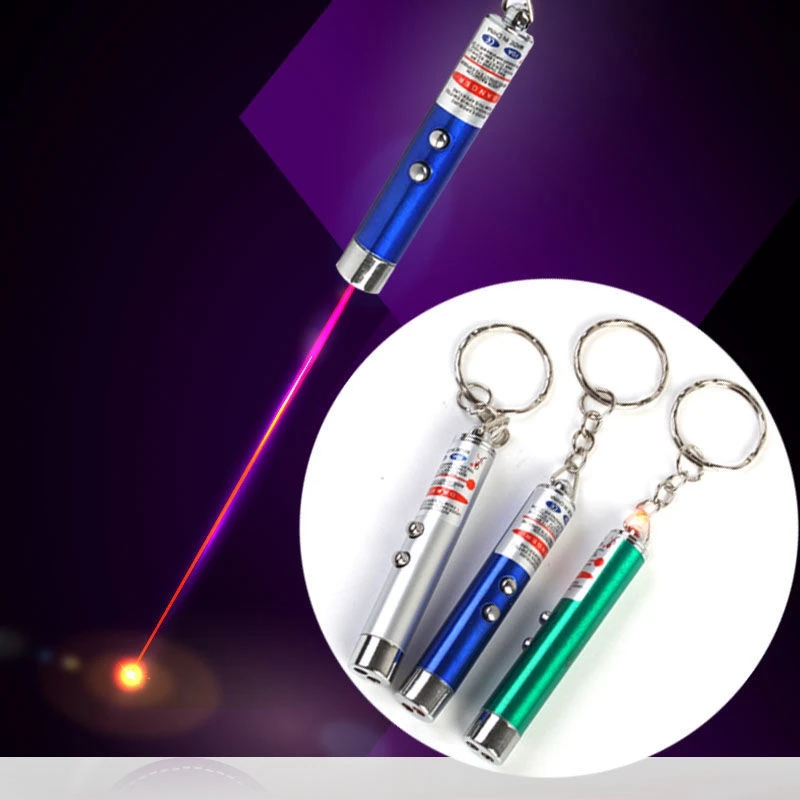 

Funny Cat Pen Toy Flashlight Pet Chasing Toy Cat Pointer Toy Laser Cat Toy Red Dot Laser Light Interactive Toy LED Flashlight