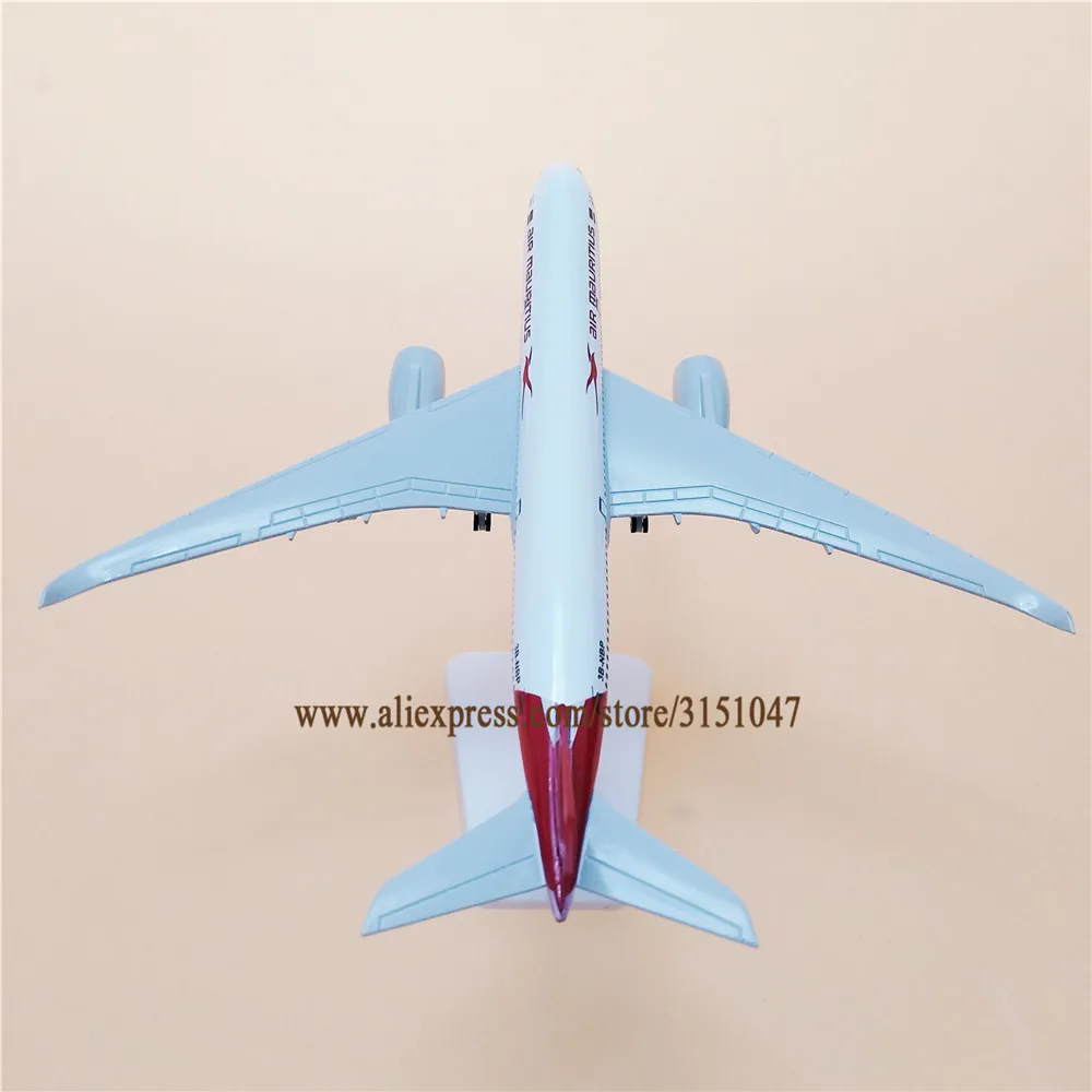 20 см AIR Mauritius Airbus 350 A350 Airways модель самолета из сплава металла литье под давлением