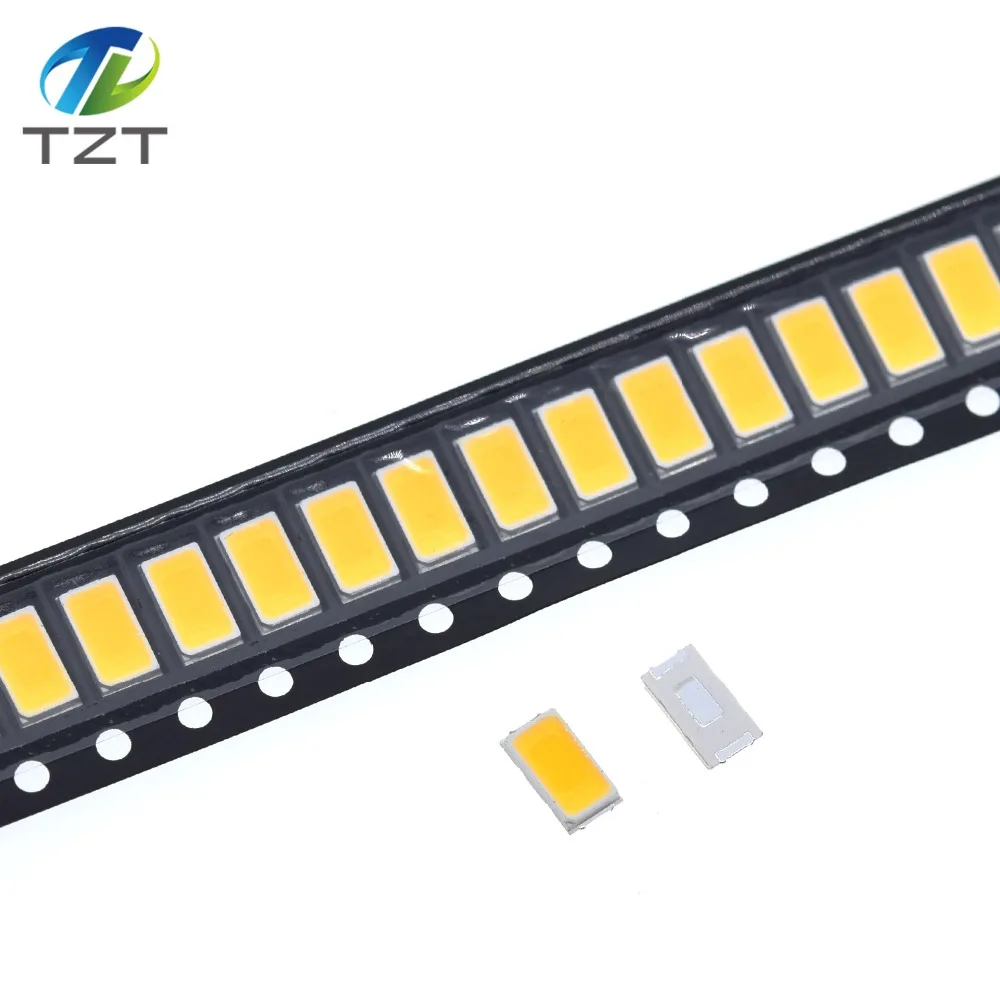 1000 шт 5630/5730-CW/WW 0.5W-150Ma 50-55lm 6500K белый светильник SMD 5730 5630 Светодиодный 5730 Диоды(3,2~ 3,4 в