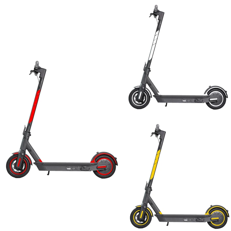 

Hot AD-1 Set Reflective Stickers Scooter Full Set Stickers for Ninebot MAX G30 Kickscooter Foldable Stickers