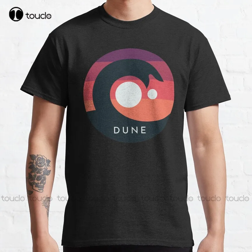 

Dune 2020 Sandworm Arrakis Classic T-Shirt womens shirts summer Custom aldult Teen unisex digital printing xs-5xl All seasons