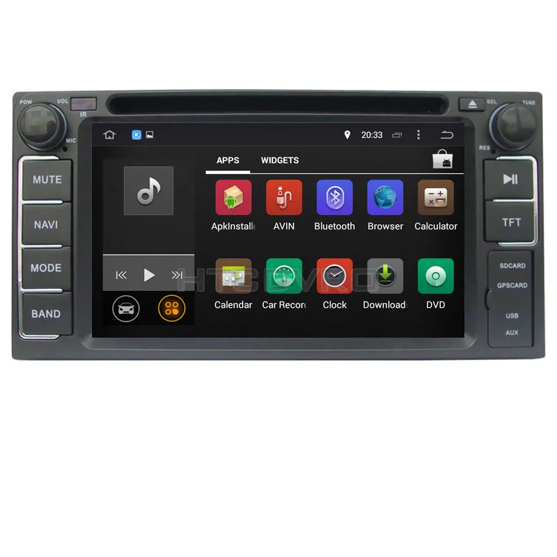 Автомобильный DVD-плеер ymodbht 6 2 дюйма 4G 8 ядер Android 9 0 7 1 для Toyota