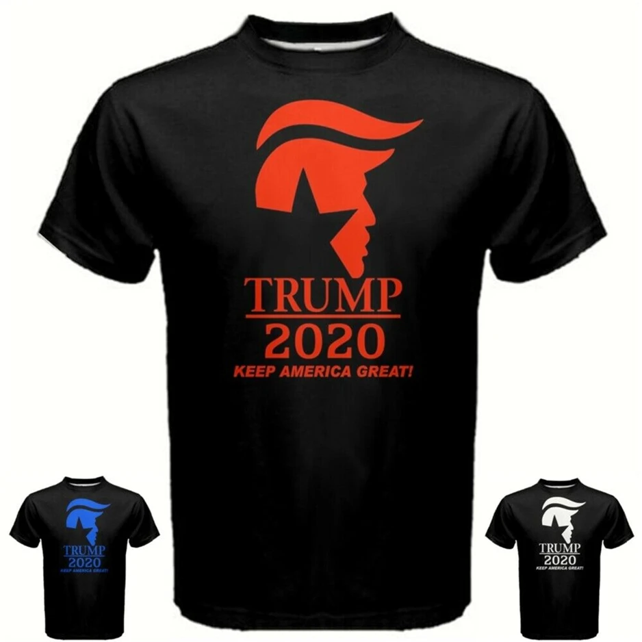 Keep America Great President Дональд Трамп логотип 2020 США выбор Футболка Dth свободный размер