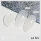 Прозрачный желеобразный Гель-лак для ногтей Parkson, 12 мл, розовый и белый цвета для маникюра и нейл-арта, удаляемый замачиванием УФ-лак для французского маникюра