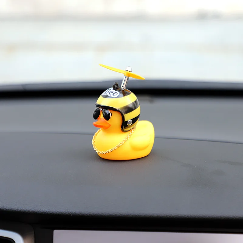 Крутое украшение для автомобиля, индивидуальный Летающий пропеллер Turbo Duck Dolll для приборной панели, зеркало заднего вида, капот, автомобильные аксессуары