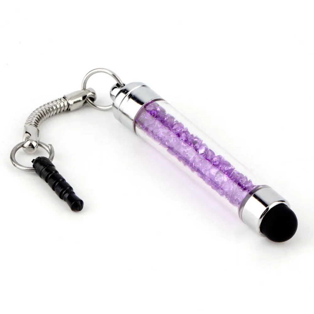 Стилус с алмазным кристаллом стилус для сенсорного экрана 3 5 мм Пылезащитная