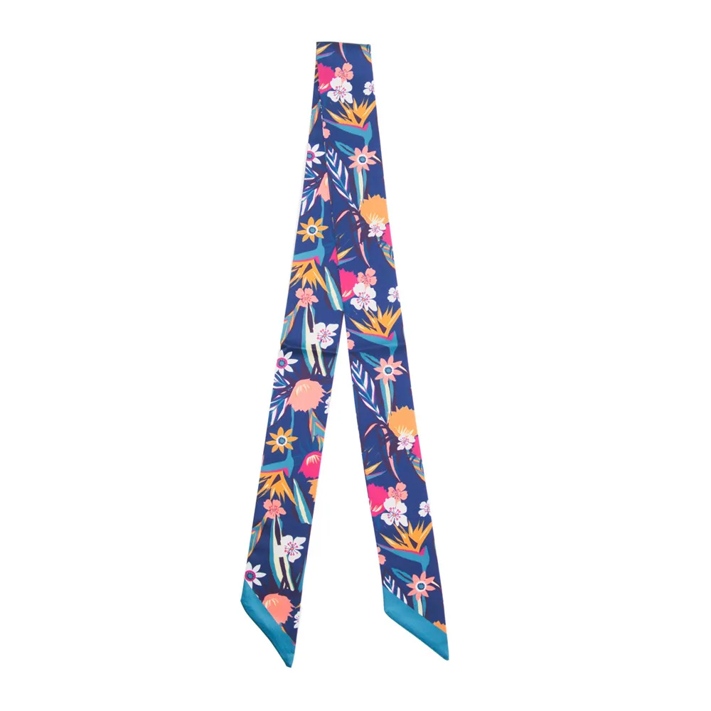 47 &quot2020 новый цветочный принт женский длинный обтягивающий шарф Роскошная