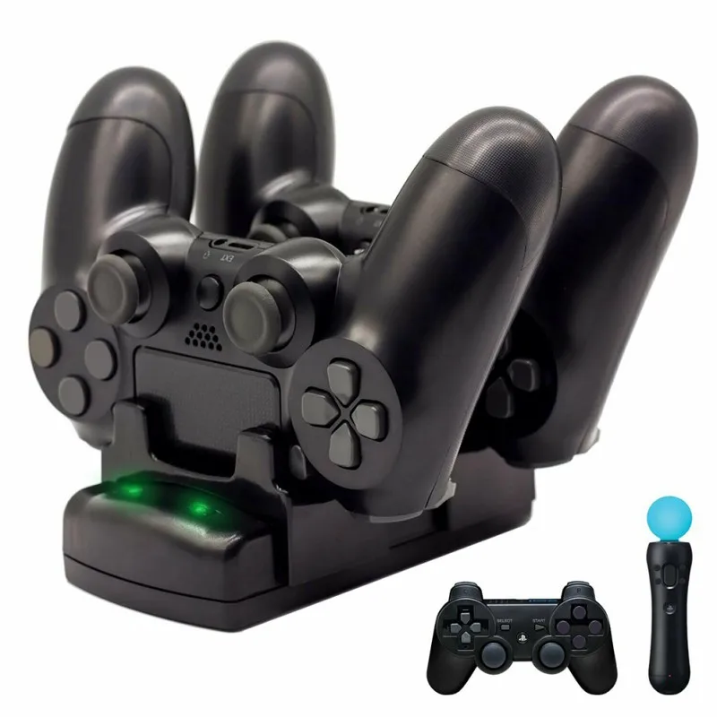 Зарядная док станция 3 в 1 для PS4/PS3/PS3move двойная зарядная подставка|Подставки и