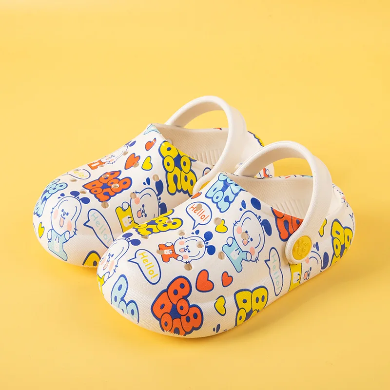 

Toddler Sandal Cartoon EVA Children's Sandals Slippers Anti-slip Breathable Baby Shoes Boy Girl Outdoor Beach Slippers