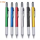 6 в 1 многофункциональная ручка мини-отвертка с линейкой для сенсорного экрана с несколькими насадками