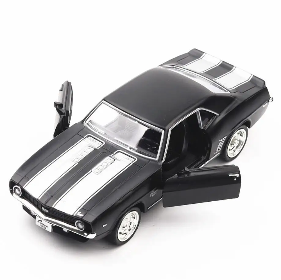 Лидер продаж Колесо Масштаба 1:36 1969 Классические Chevrolet Camaroes ss литые мышечные