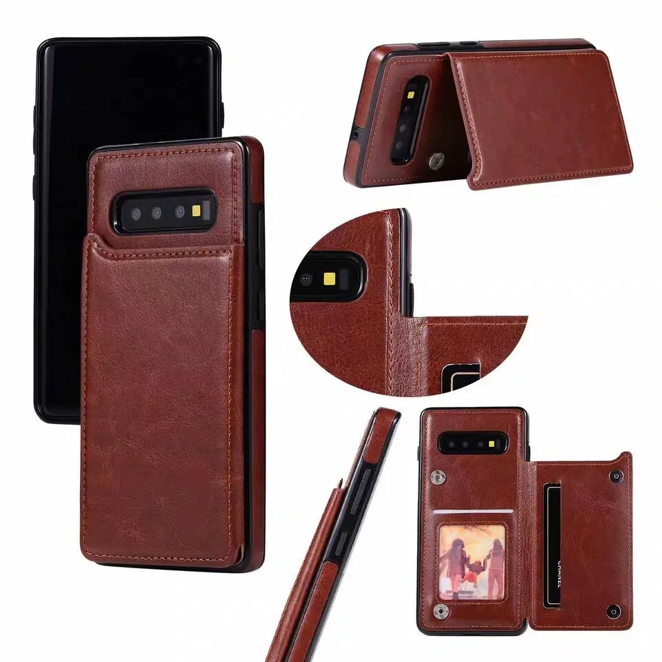 Подходит для Note10 Note10plus Crazy Horse P мобильный телефон чехол Note 9 8 S8Pp Ⅰus S9plus S9 S8 с