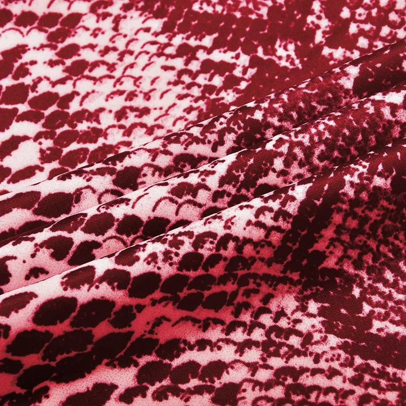 

Women Sexy Cross Bandage Backless Snake Print Dress Party Club Bodycon Dresses