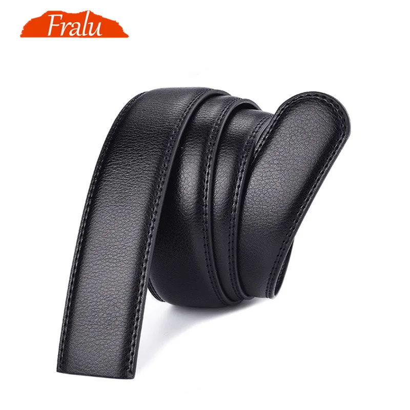 Без пряжки 3 5 см Широкий натуральной неподдельный кожаный пояс без