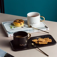 3pcs set european ceramic tea set english afternoon tea cup set practical couple mug dishes dessert plate coffee cup set gift