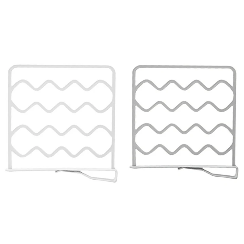 

10 PCS Closet Shelf Dividers Wardrobe Shelves Clothes Wire for Home