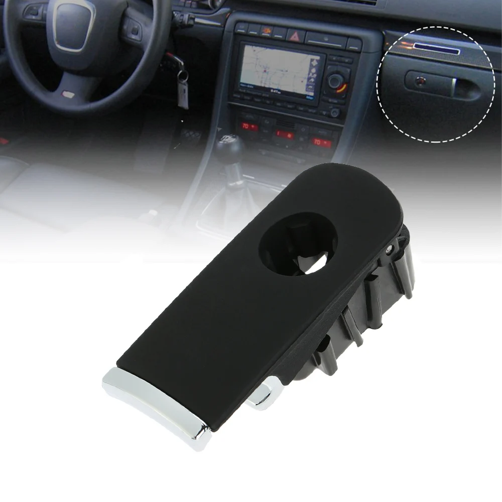 DJSona левосторонний хромовый бардачок с крышкой ручка Съемник отверстием для