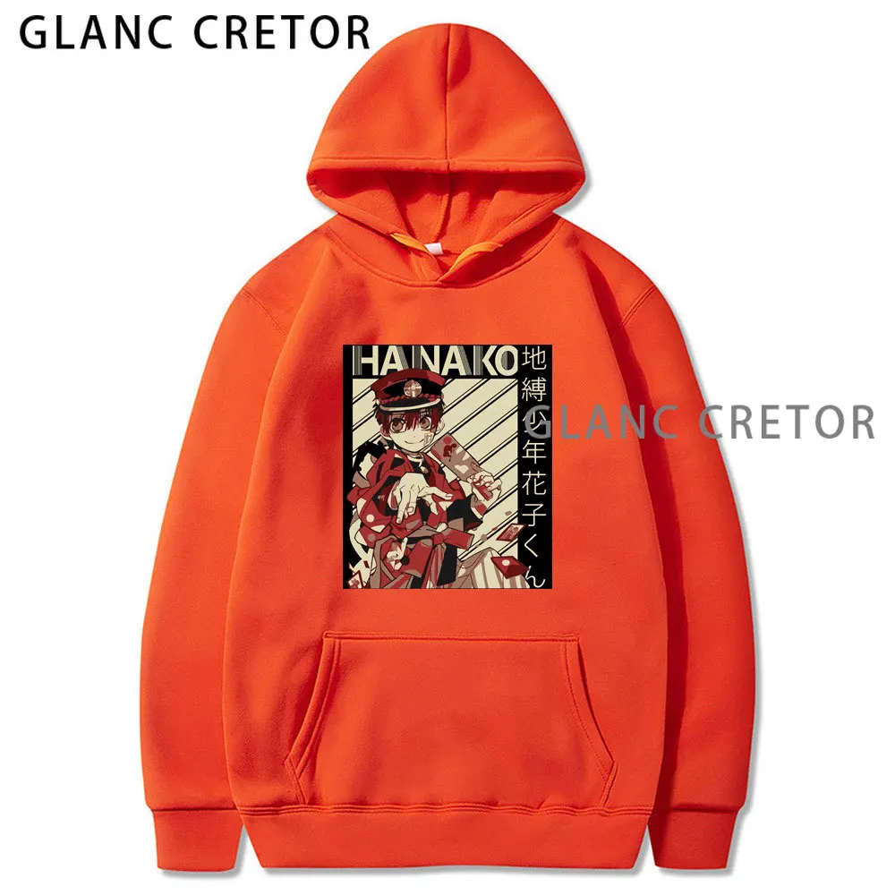 

Toilet bound Hanako kun Hoodies Men Long Sleeve Sweatshirt Toilet bound Hanako kun Anime Manga Black Hoodies Bluzy Tops Clothes