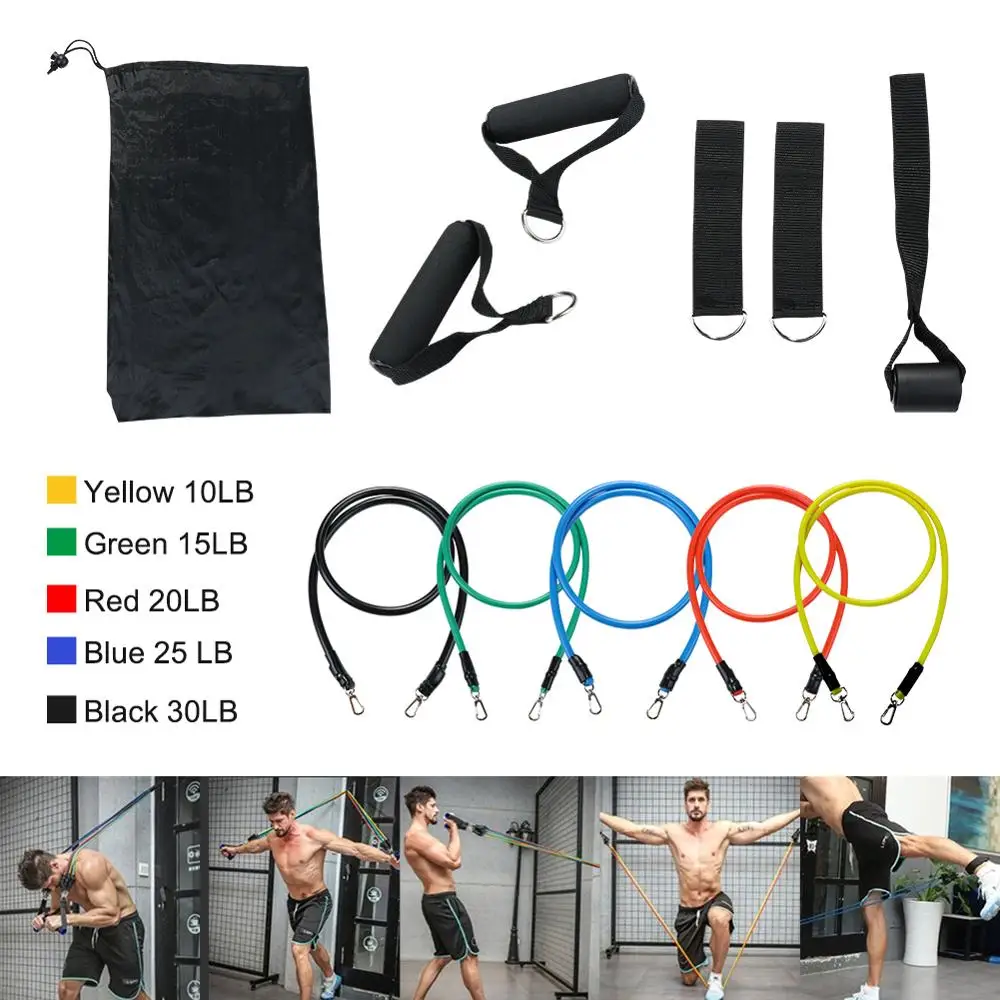 11 шт. Набор резинок для занятий йогой и фитнесом|Эспандеры| |