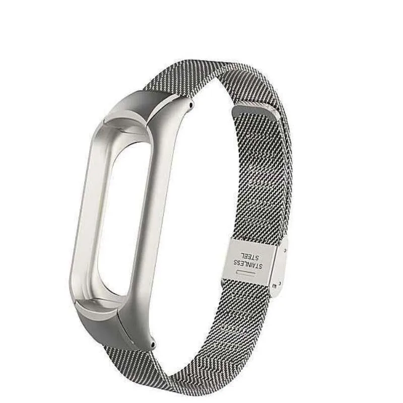 2020 регулируемый металлический ремешок Xiaomi Mi Band 6 5 4 3 2 Безвинтовой из нержавеющей