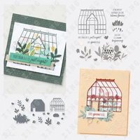 arrival new garden cutting dies and stamps scrapbook diary decoration mould embossing template diy greeting card handmade