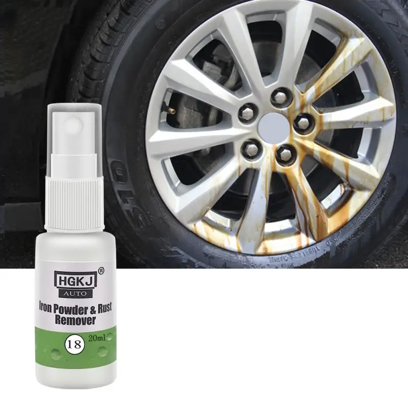 

For HGKJ-18-20ml All-Purpose Car Paint Wheel Iron Powder Rust Remover Derusting Spray Car Maintenance Polishing Cleaning Tools