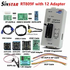 Программатор RT809F ISPRT809, ЖК-программатор usb, инструменты для ремонта, 24-25-93 серия IC с 12 адаптерами