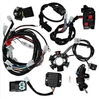 replacement atv ignition coils start wire harness compatible for gy6 125cc 150cc black random color accessory