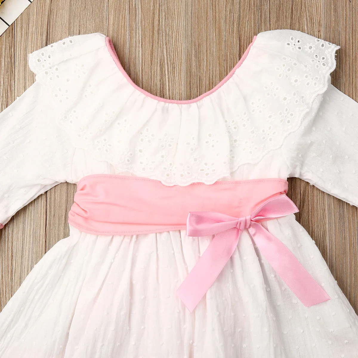 Платье принцессы с рюшами для маленьких девочек вечерние платья кружевными