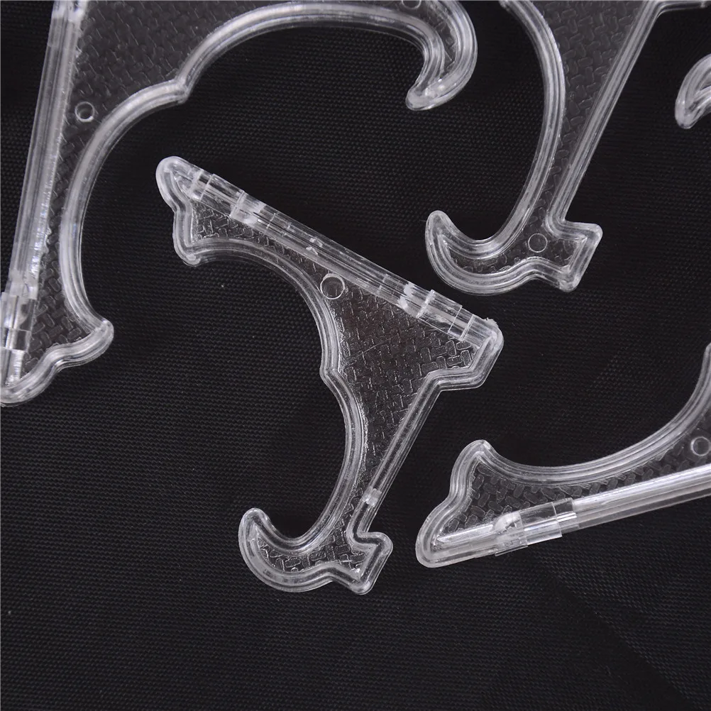 5 шт./лот миниатюрные прозрачные пластиковые монеты медаль драгоценный камень