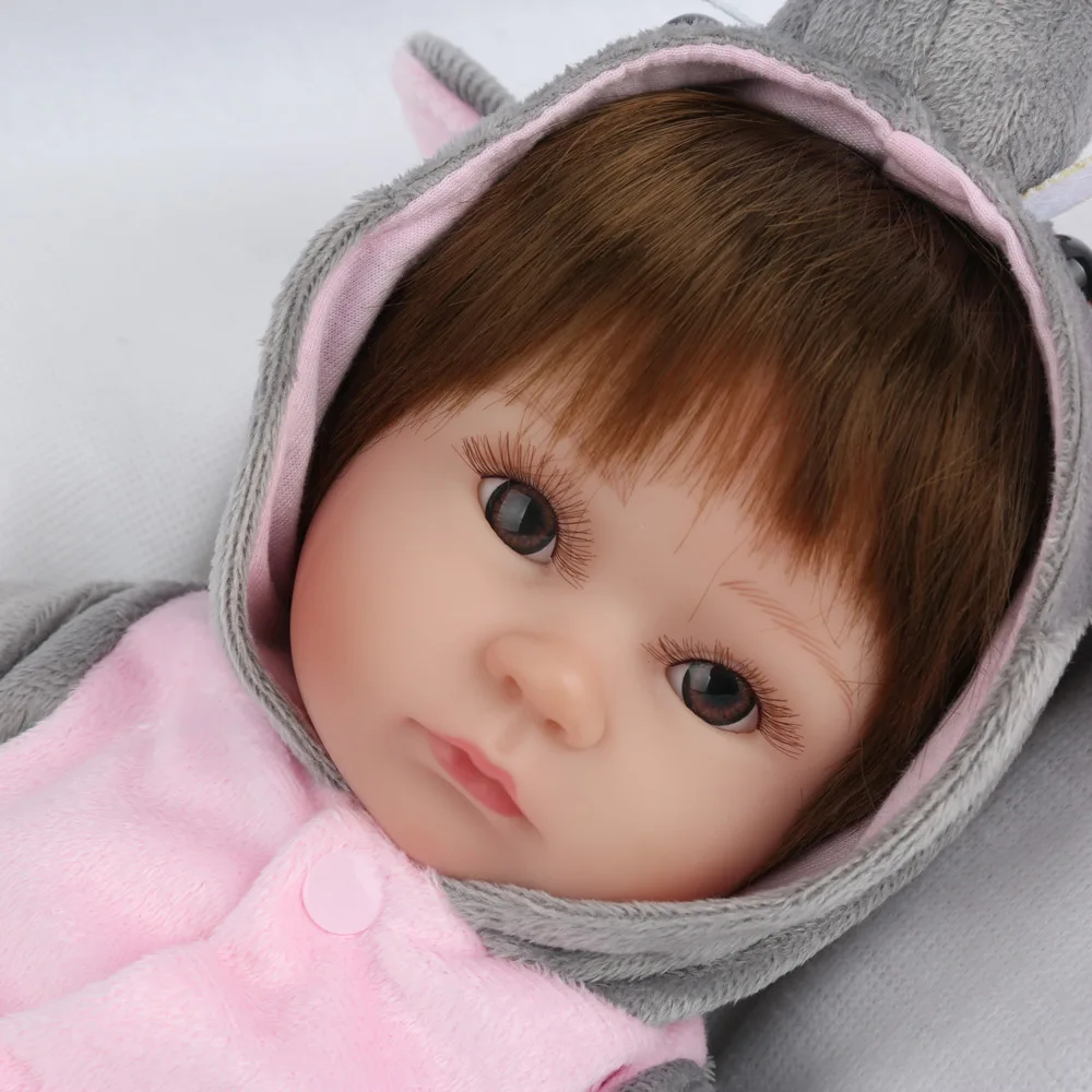 Тканевые куклы младенцы реалистичные 16 дюймов Одежда для новорожденных детские