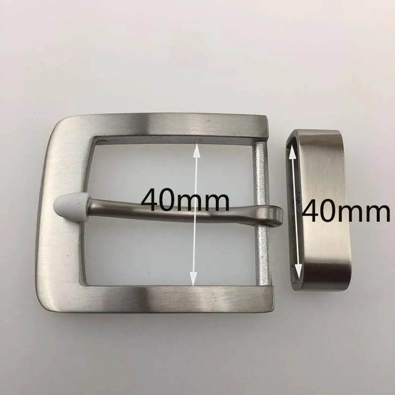 40 мм модная мужская пряжка для ремня из нержавеющей стали металлическая ремней 38