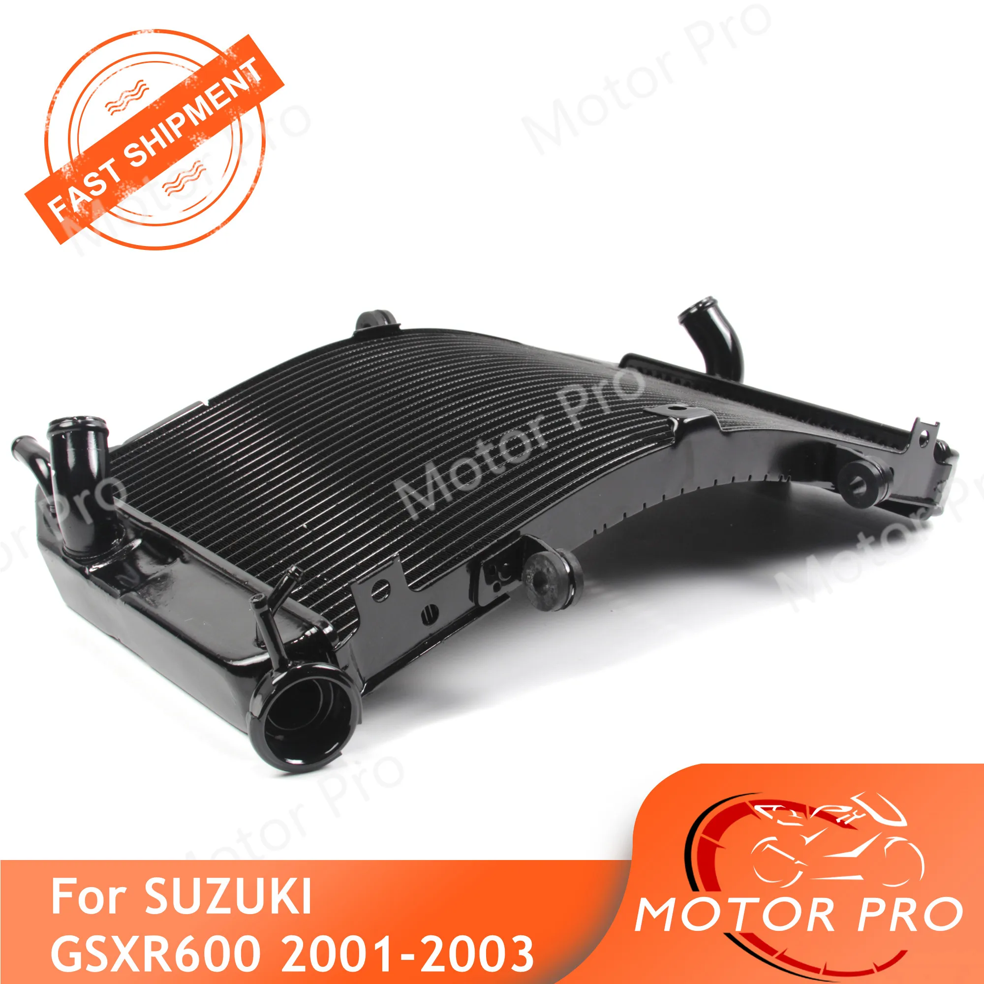 Радиатор для Suzuki GSXR 600 2001 2002 2003 аксессуары мотоциклов охлаждающий охладитель GSX-R