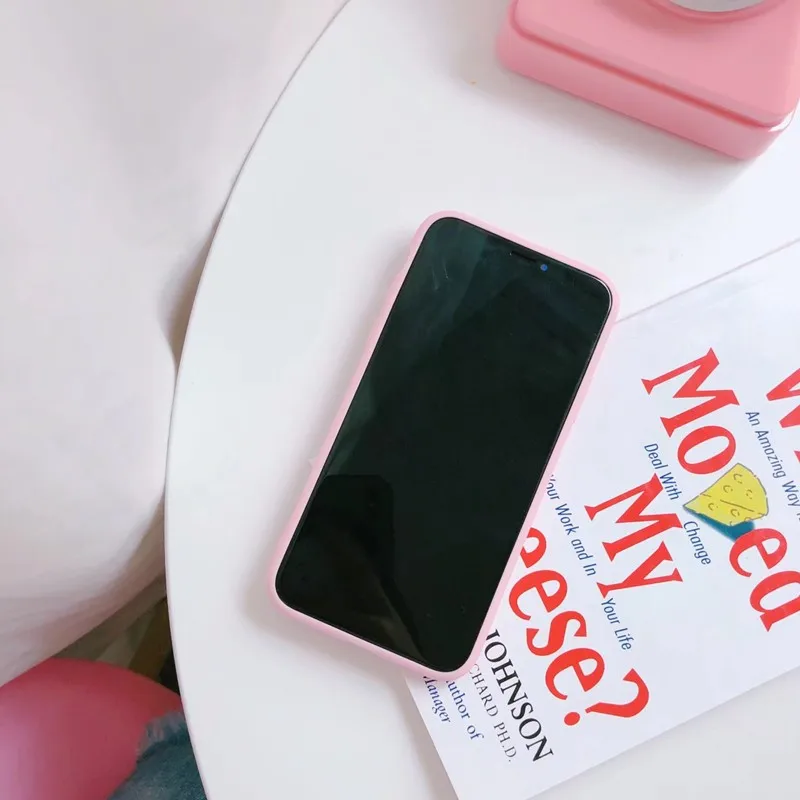 Чехол для телефона розовая серия Love Heart закаленное стекло чехол для iPhone 7 8 Plus 6 6s Plus X XS чехол для MAX XR защитный Модный чехол