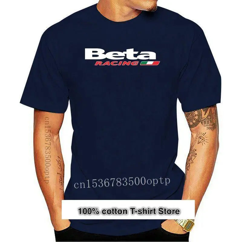 

BETA RACING-Camiseta de MOTOCROSS para hombre, camisa de algodón, de verano, nueva